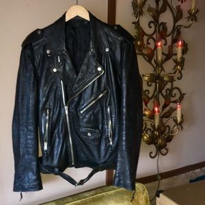 BLK DNM by J. Lindberg Black Leather “Jacket 5”